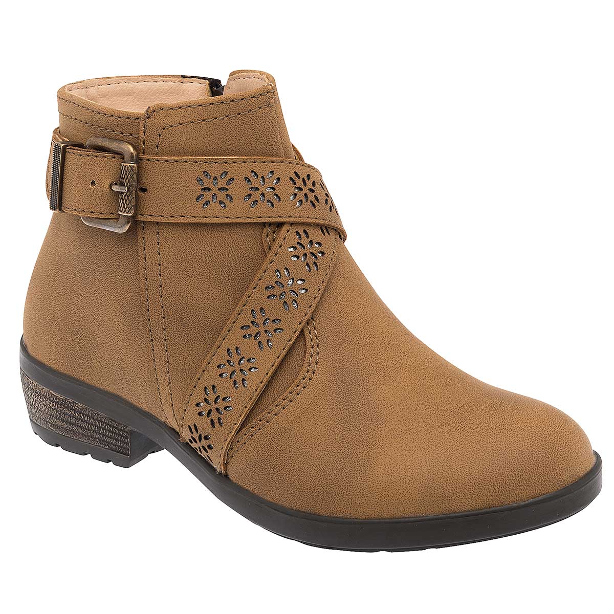 Botines Jeans Shoes Camel para Niña