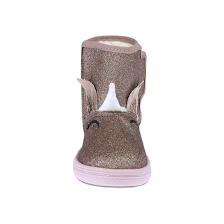 Foto 3 | Bota Para Niña Molekinha Reby Aviado Dorado