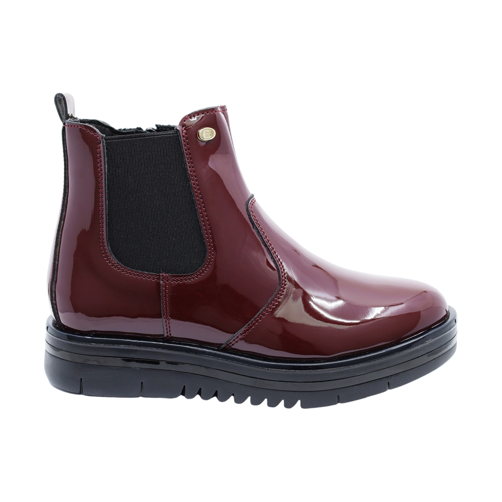 Foto 3 pulgar | Botas Casuales Coqueta 431200-u Vino para Niña