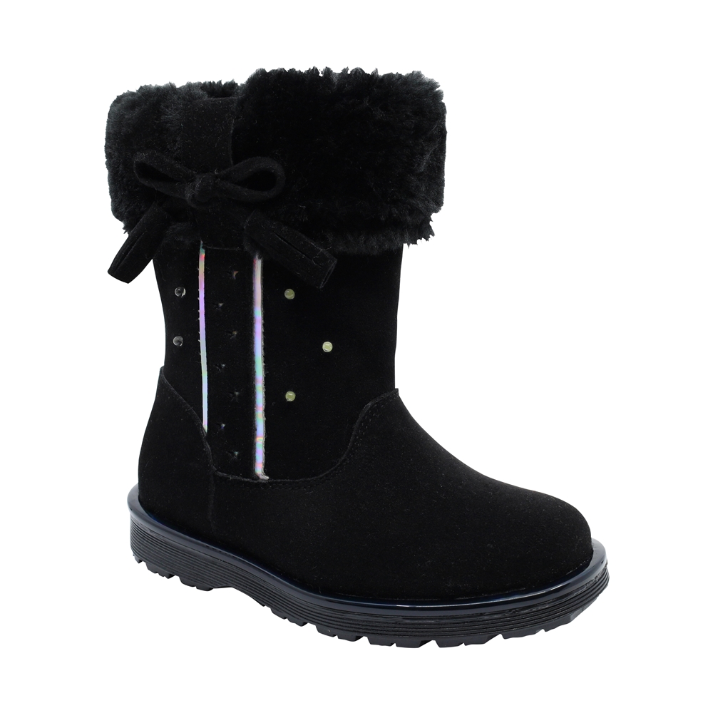 Foto 1 | Botas Coqueta Negras para Niña