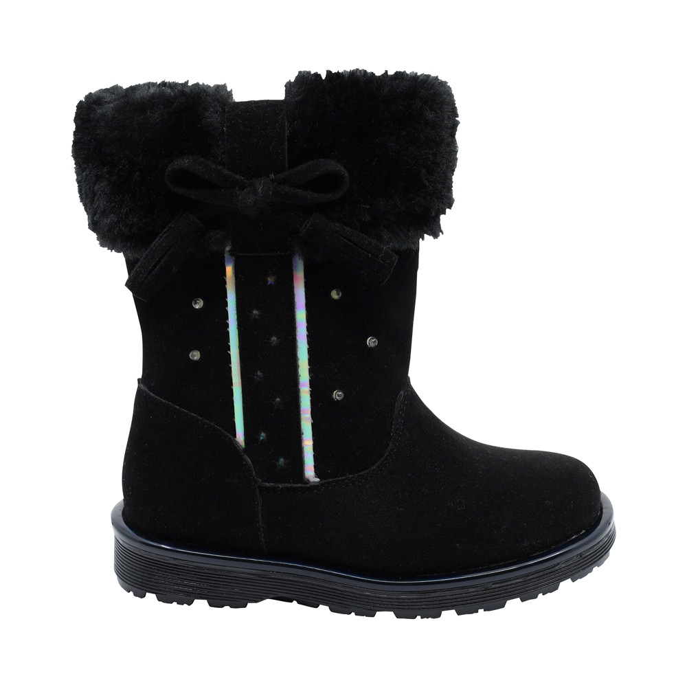 Foto 2 | Botas Coqueta Negras para Niña