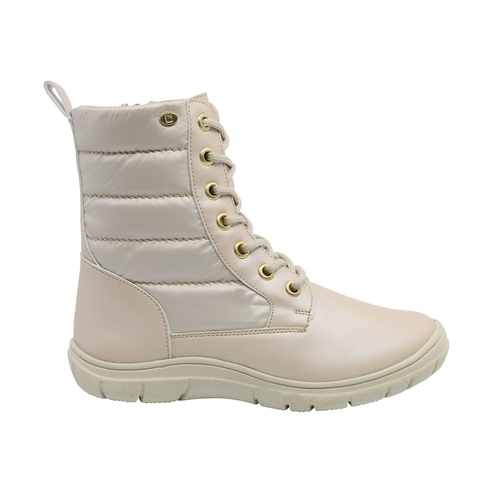 Foto 3 pulgar | Botas Coqueta 172800-l Beige para Niña