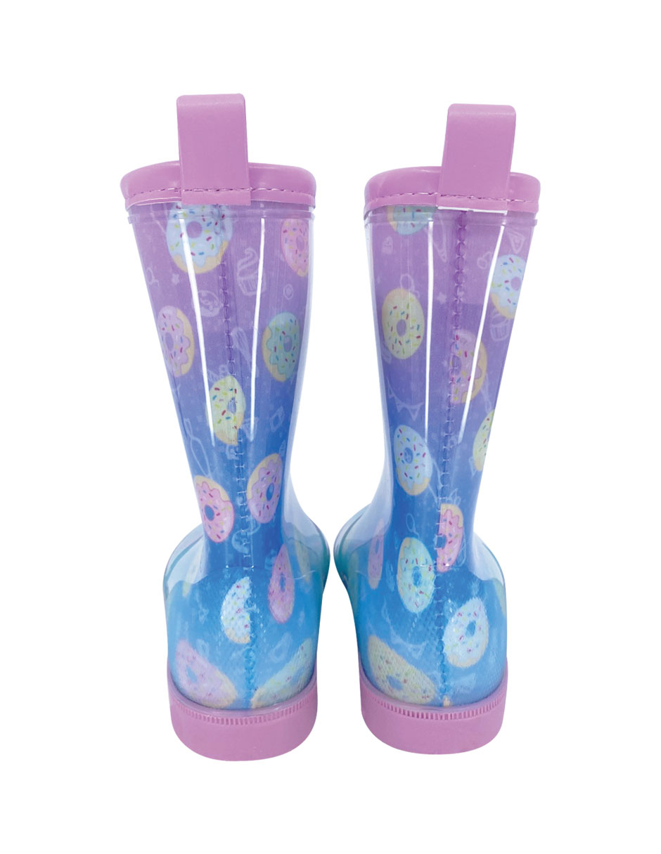 Foto 4 pulgar | Botas de Lluvia Mis Pastelitos para Niñas