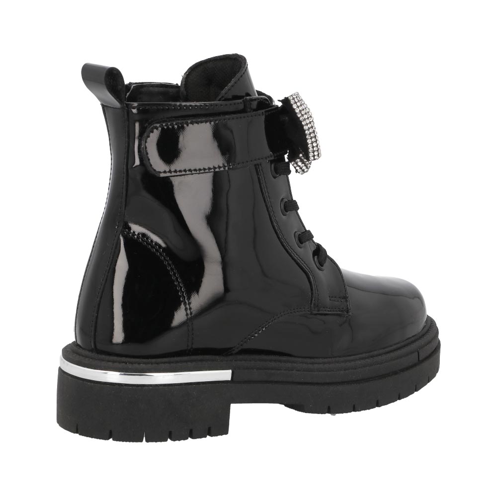 Foto 3 | Botas Uh Lulu By 5120 Negras de Charol para Niña