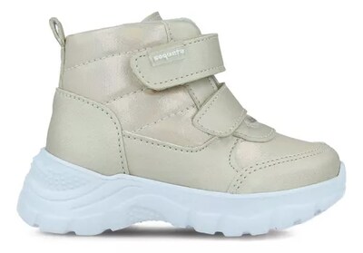 Foto 1 | Bota Coqueta 93801 S Casual Sintético Oro Niña