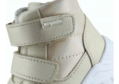 Foto 6 | Bota Coqueta 93801 S Casual Sintético Oro Niña