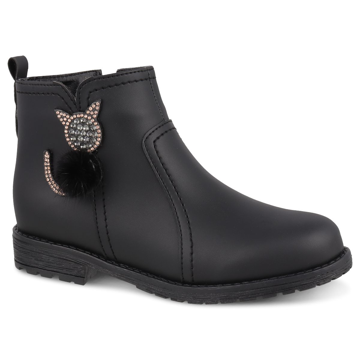 Foto 1 | Bota Dominiq 1438 Color Negro Para Niña