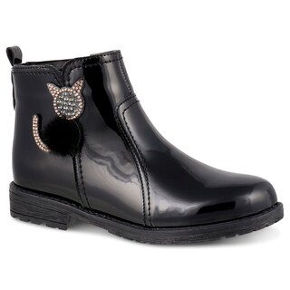 Foto 1 | Bota Dominiq 1438 Color Charol Negro Para Niña
