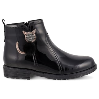 Foto 2 | Bota Dominiq 1438 Color Charol Negro Para Niña