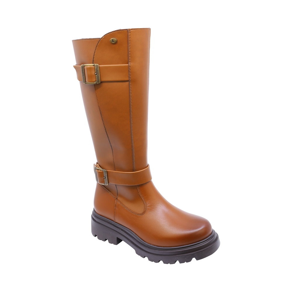 Bota Larga Para Niña Coqueta 431500-m Miel