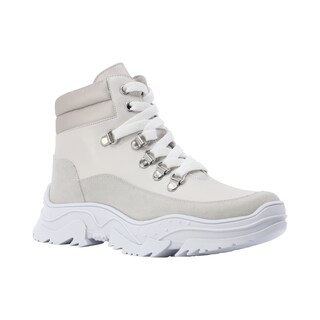 Foto 1 | Bota Para Niña Con Ajuste De Agujetas Coqueta 431303-y Perla
