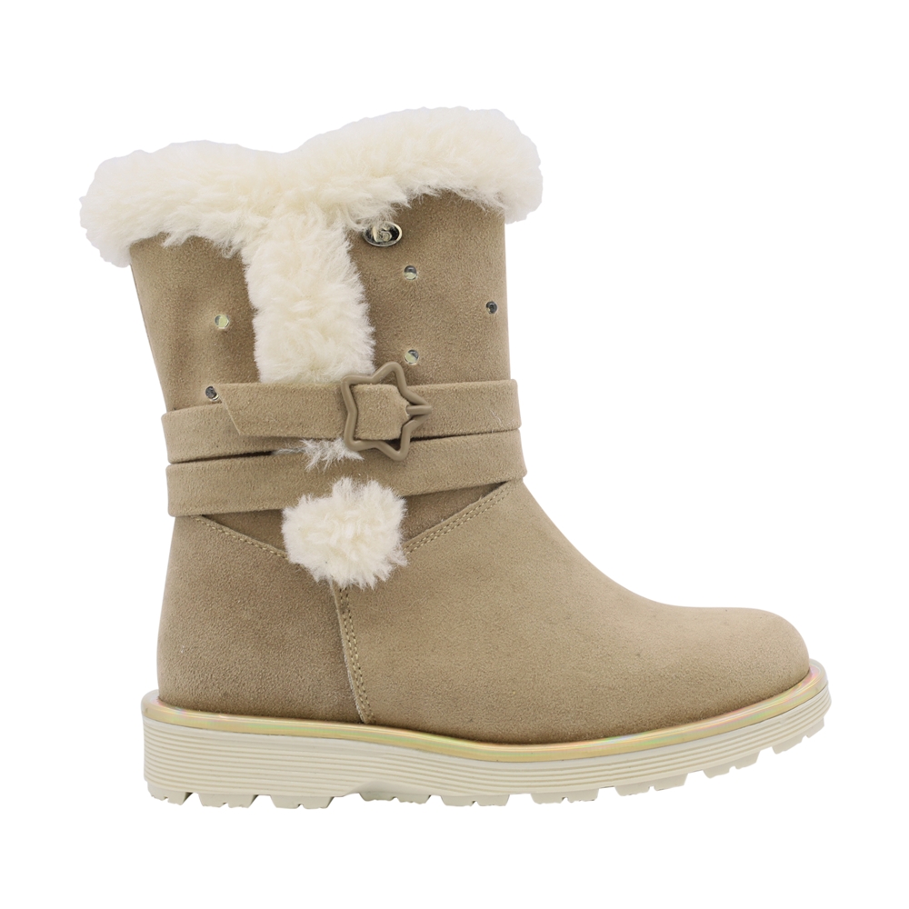 Foto 2 | Bota De Invierno Para Niña Coqueta 93604-l Beige Con Luces