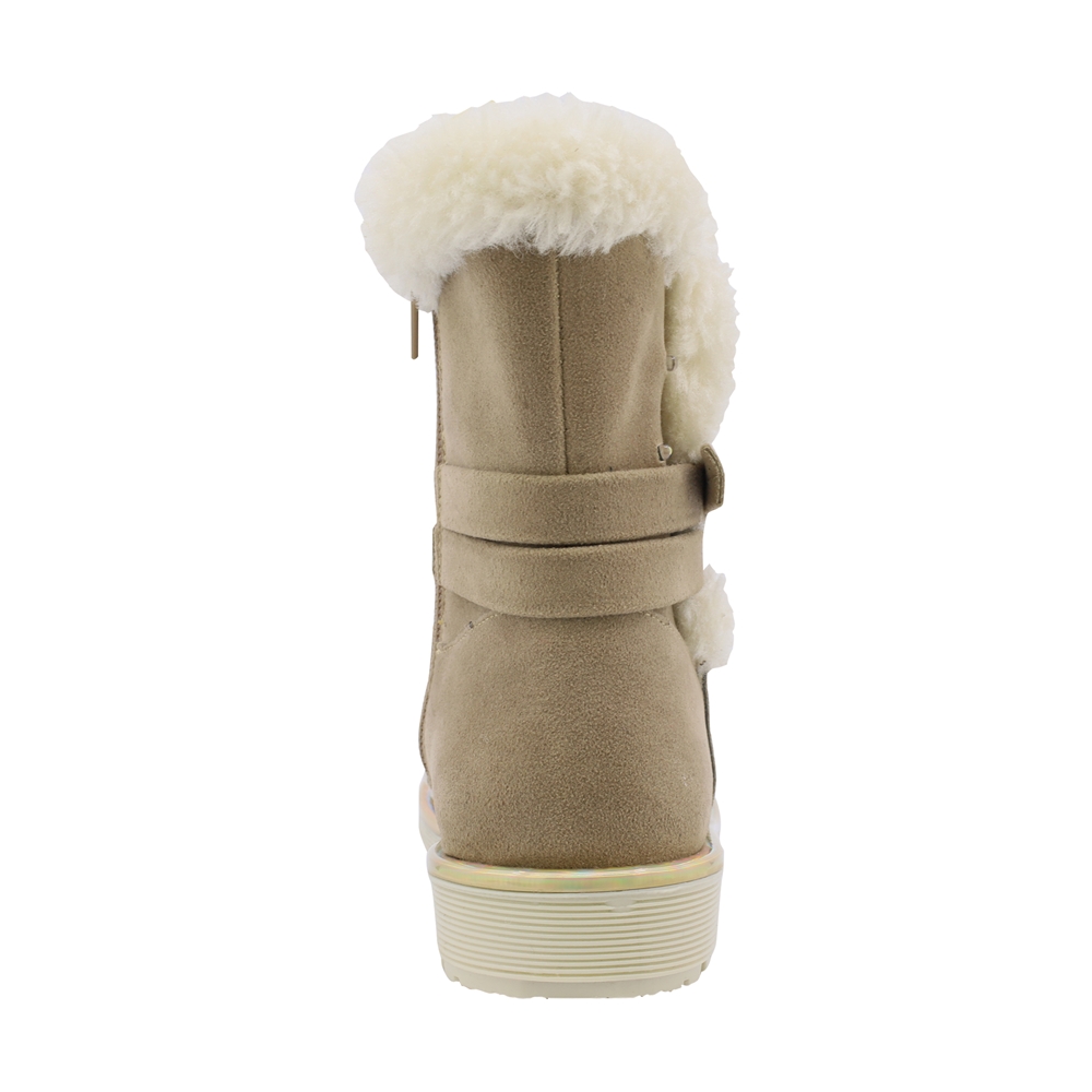 Foto 5 pulgar | Bota De Invierno Para Niña Coqueta 93604-l Beige Con Luces