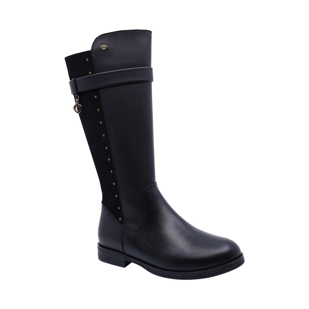 Foto 1 | Bota Larga Coqueta 92914-a Negro para Niña