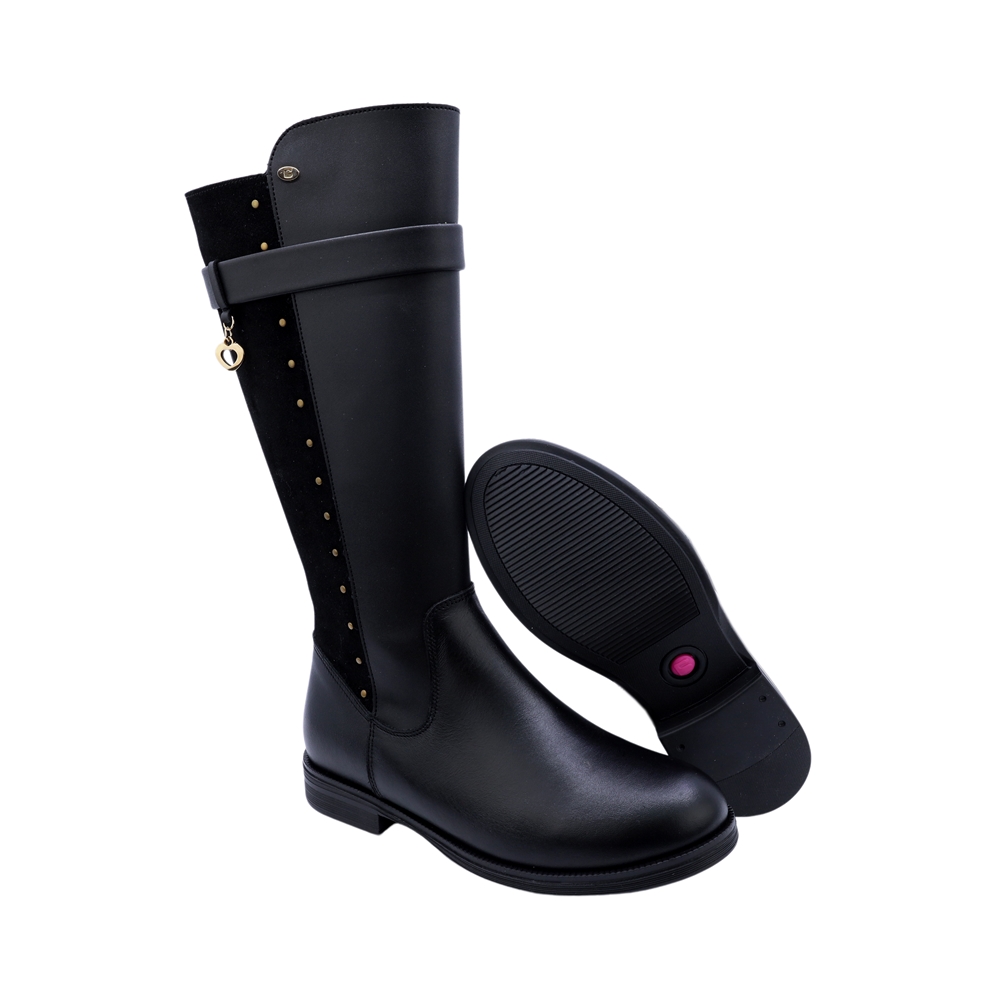Foto 6 | Bota Larga Coqueta 92914-a Negro para Niña