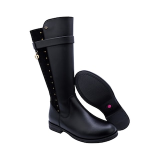 Foto 6 | Bota Larga Coqueta 92914-a Negro para Niña