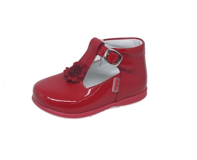 Foto 1 | Zapatos Coloso 935-03 Rojo Charol Casual Beña