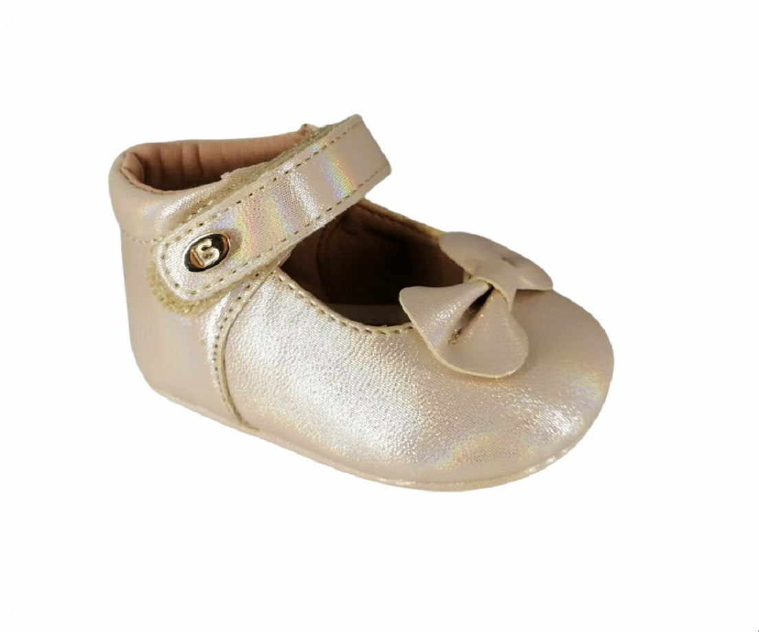 Foto 2 pulgar | Zapatos Coqueta 985009-s Oro Formal Beba