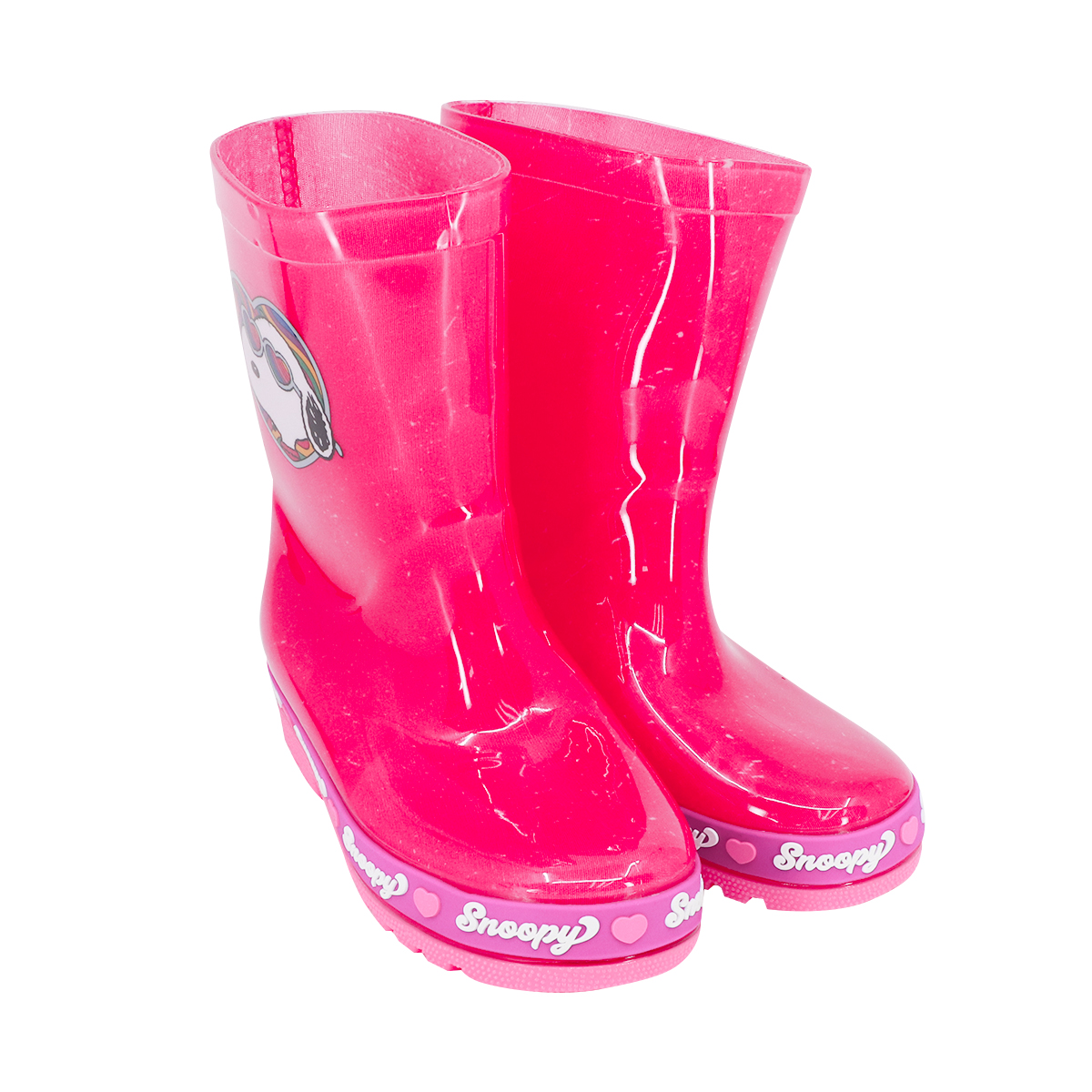 Foto 3 pulgar | Bota Para Lluvia Snoopy Peanuts Para Niñas