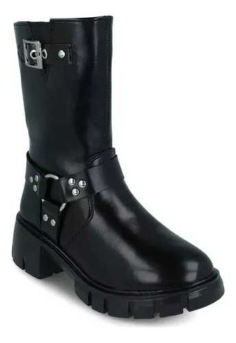 Foto 3 pulgar | Bota Alta Tropicana 890016 Niña Sintético Negro Urbano