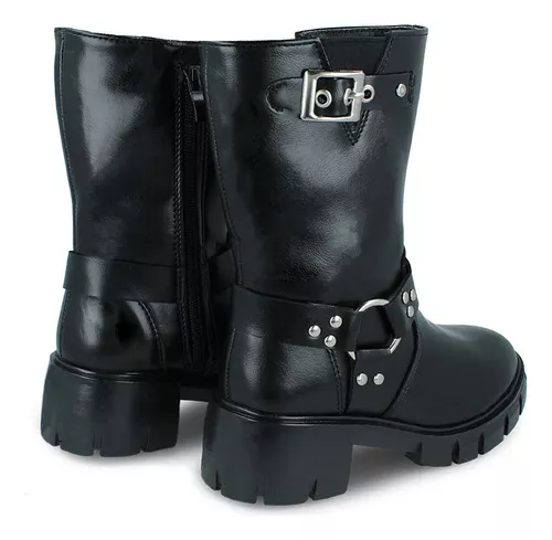 Foto 5 pulgar | Bota Alta Tropicana 890016 Niña Sintético Negro Urbano
