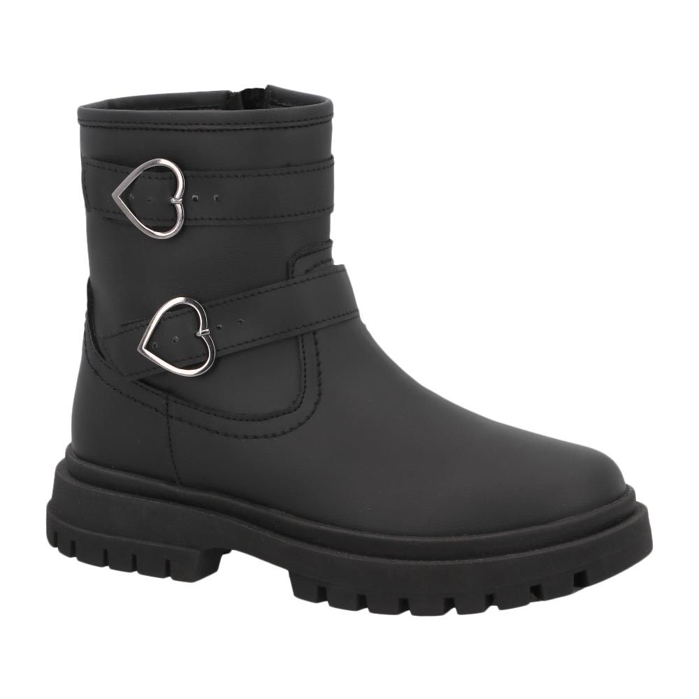Foto 2 pulgar | Botas Bambino N5736 Botines Negros Para Niña Casuales Talla 18 A 23