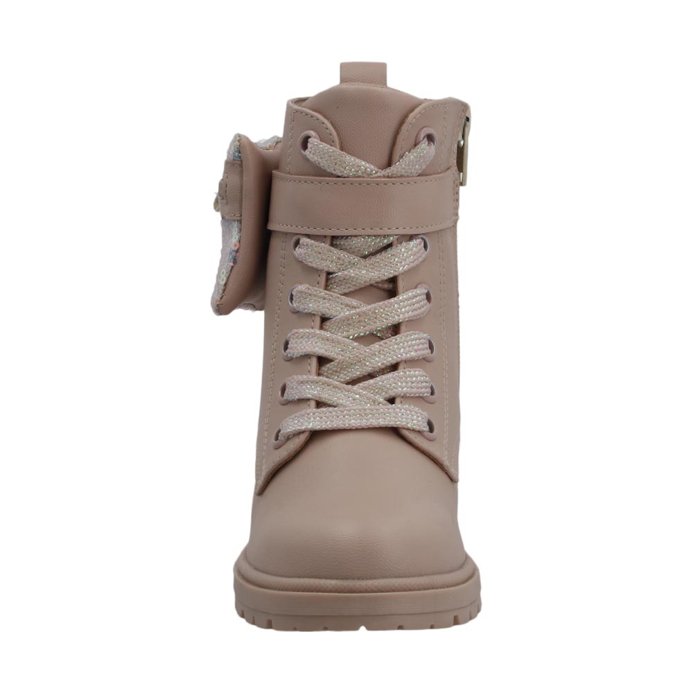 Foto 6 pulgar | Botas Bambino N6123 Botines Para Niña Color Nutty Casuales Talla 18 A 23