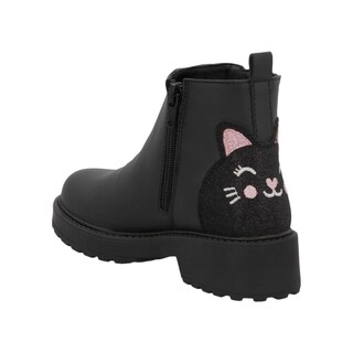 Foto 4 | Botas Bambino N5693 Botines Negro Para Niña Casuales Talla 18 A 23