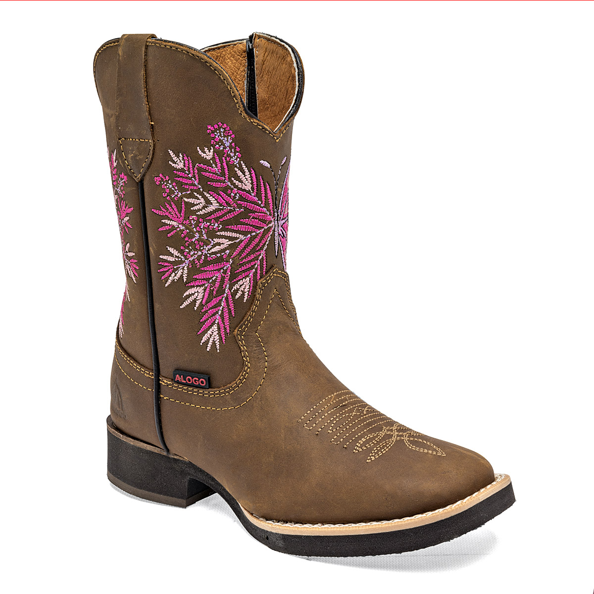 Horse Power Bota Para Niña Camel Rosa