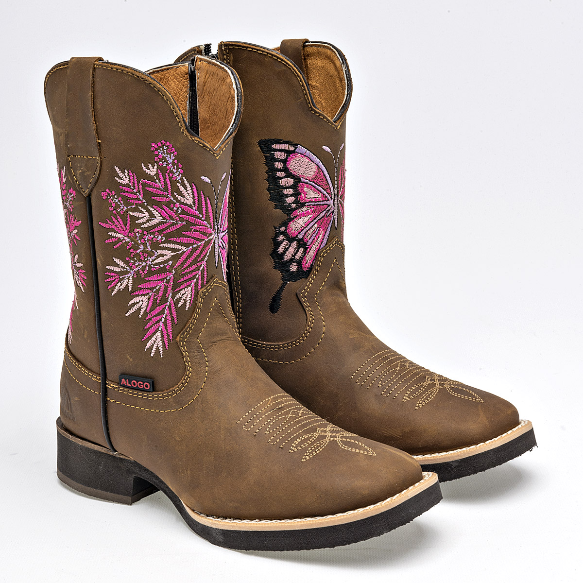 Foto 2 | Horse Power Bota Para Niña Camel Rosa