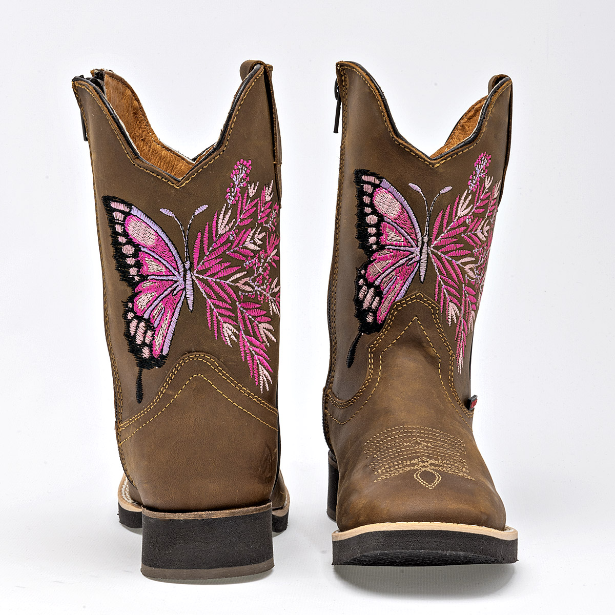 Foto 4 pulgar | Horse Power Bota Para Niña Camel Rosa