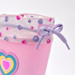 Foto 4 | Kids Vane Zapato Para La Lluvia Para Niña Rosa