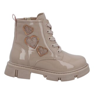 Foto 2 | Bota Bambino N5100 Charol Niña Botines Casuales Color Nutty Tallas 15-17
