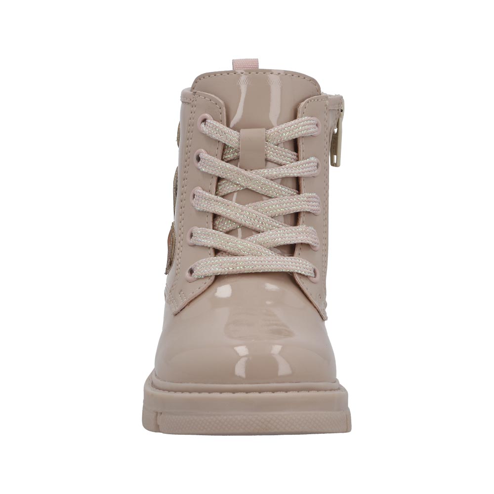 Foto 5 | Bota Bambino N5100 Charol Niña Botines Casuales Color Nutty Tallas 15-17