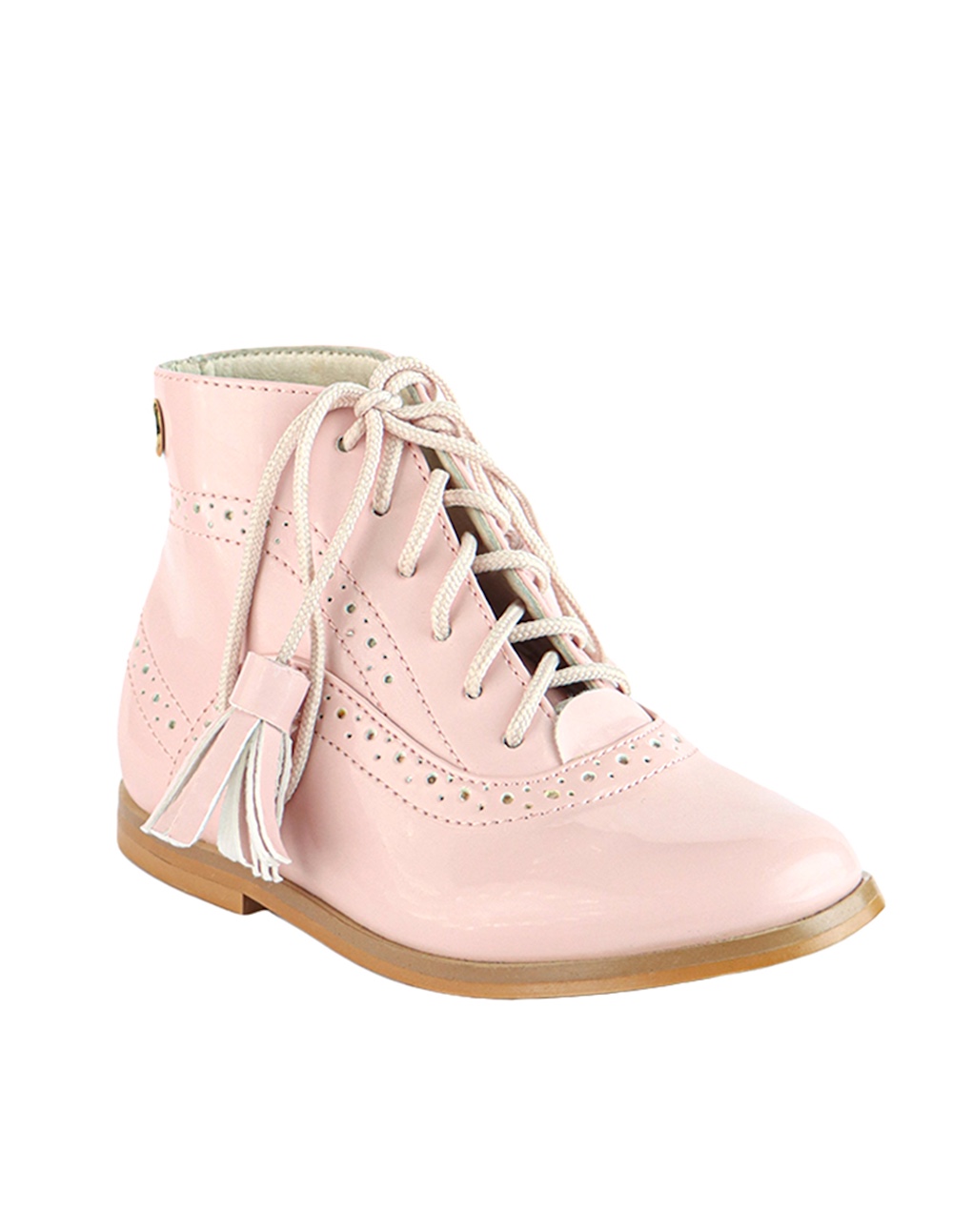 Botines Sofias Closet Alyssa Boots Rosa Claro