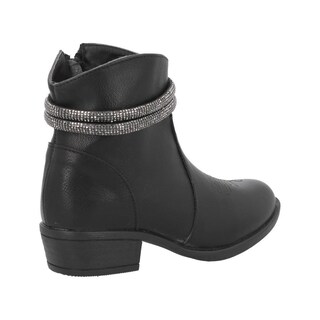 Foto 3 | Botas Lía Casuales Formal Negras para Niña