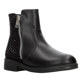 Foto 2 | Botines Mujer Tropicana Casual Negro Zipper Negro