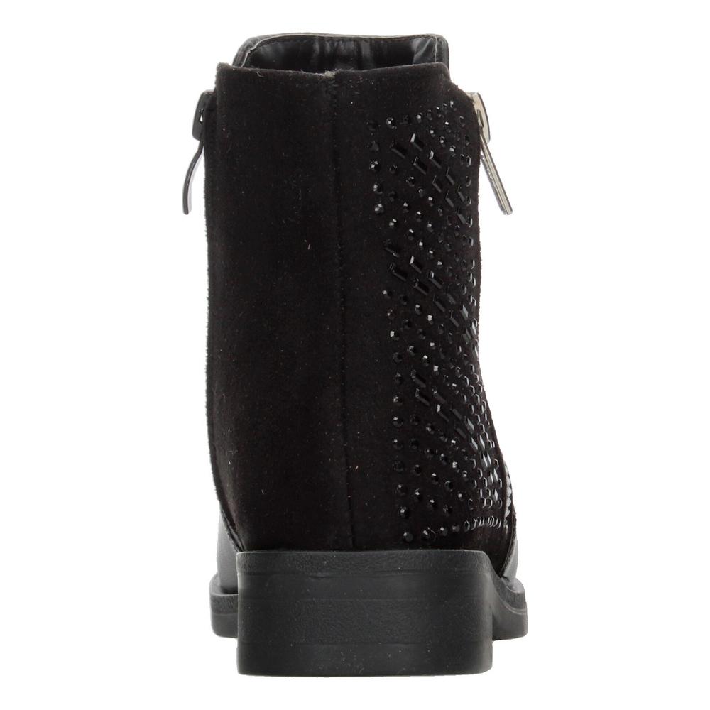 Foto 8 pulgar | Botines Mujer Tropicana Casual Negro Zipper Negro