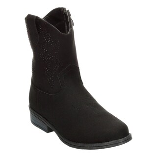 Foto 4 | Bota Mujer Vaquera Tropicana Negro Casual Negro