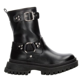 Foto 1 | Botas Mujer Tropicana Negro Doble Hebilla Negro