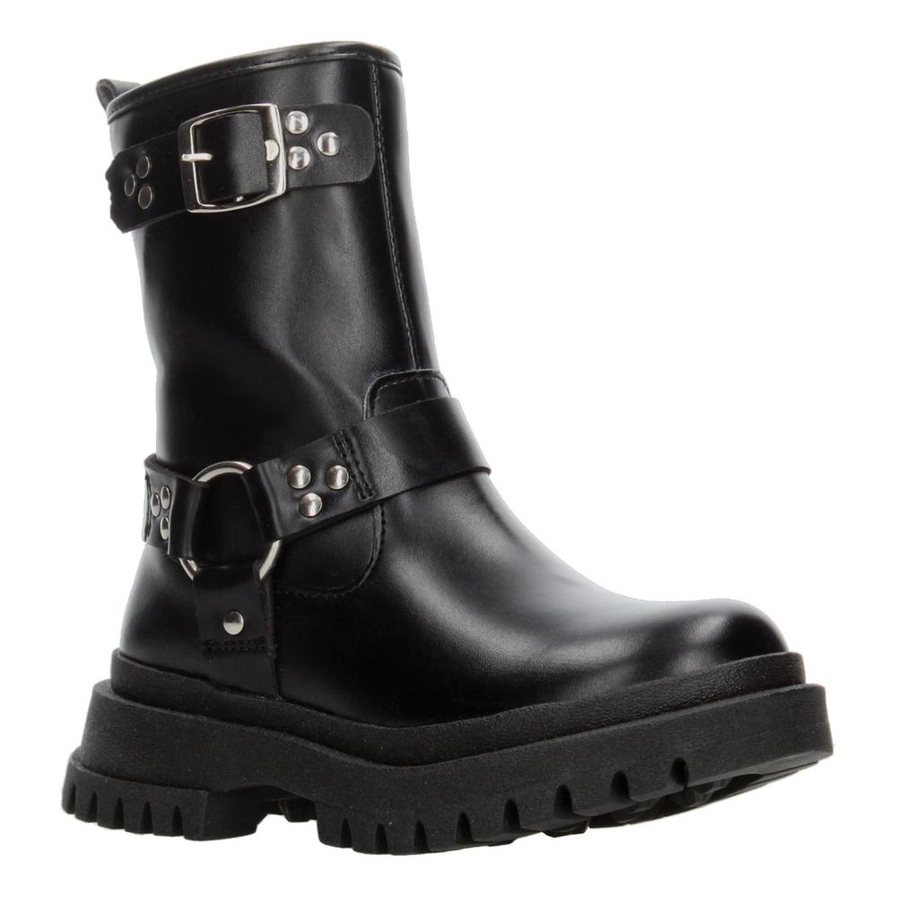 Foto 3 pulgar | Botas Mujer Tropicana Negro Doble Hebilla Negro