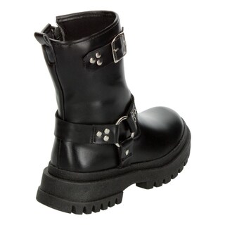 Foto 3 | Botas Mujer Tropicana Negro Doble Hebilla Negro