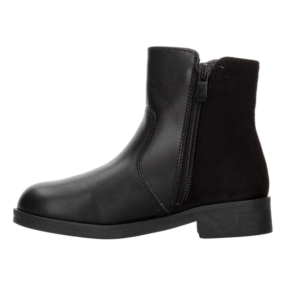 Foto 6 pulgar | Botines Niña Tropicana Color Negro Casual Zipper Cierre Negro
