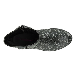 Foto 8 | Botas Vaqueras Niña Negro Con Brillos Tacón 3 Cm Negro