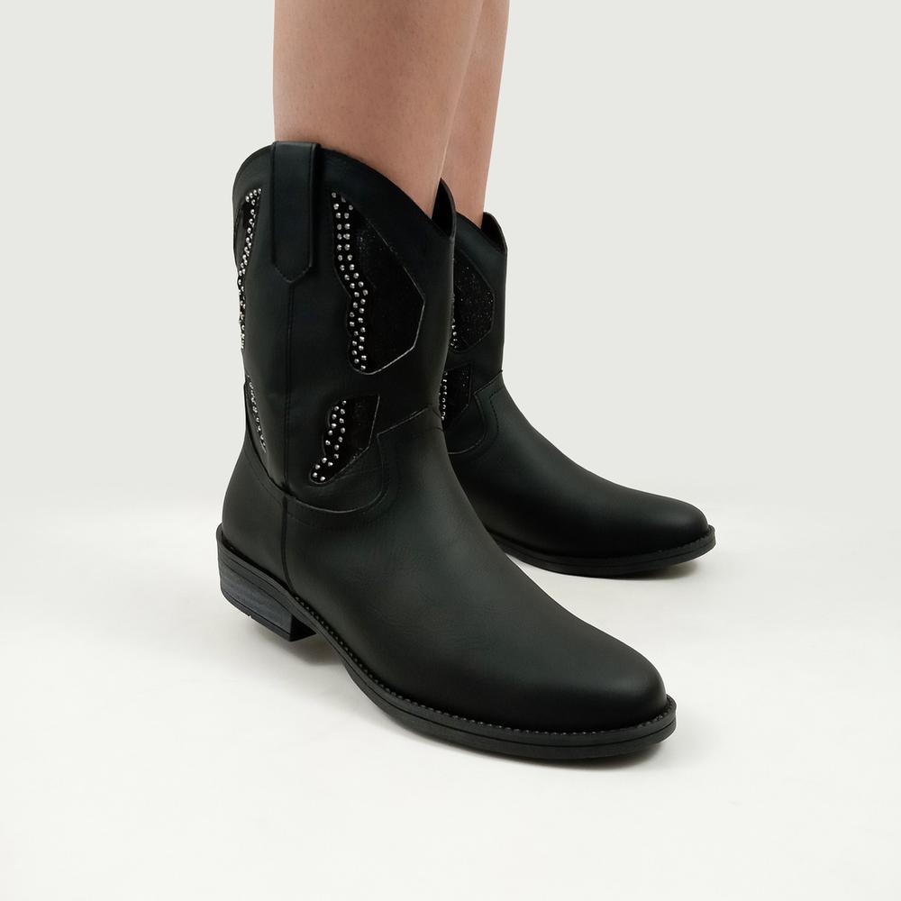 Foto 3 pulgar | Bota Tropicana Negro Para Niña [tro1392] Negro