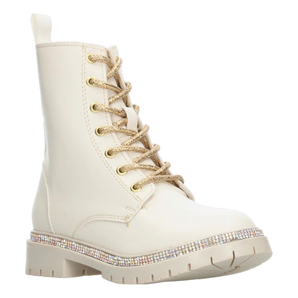 Foto 3 pulgar | Botines Niña Tropicana Beige Casual Borcegos Cinta Ajustable Beige