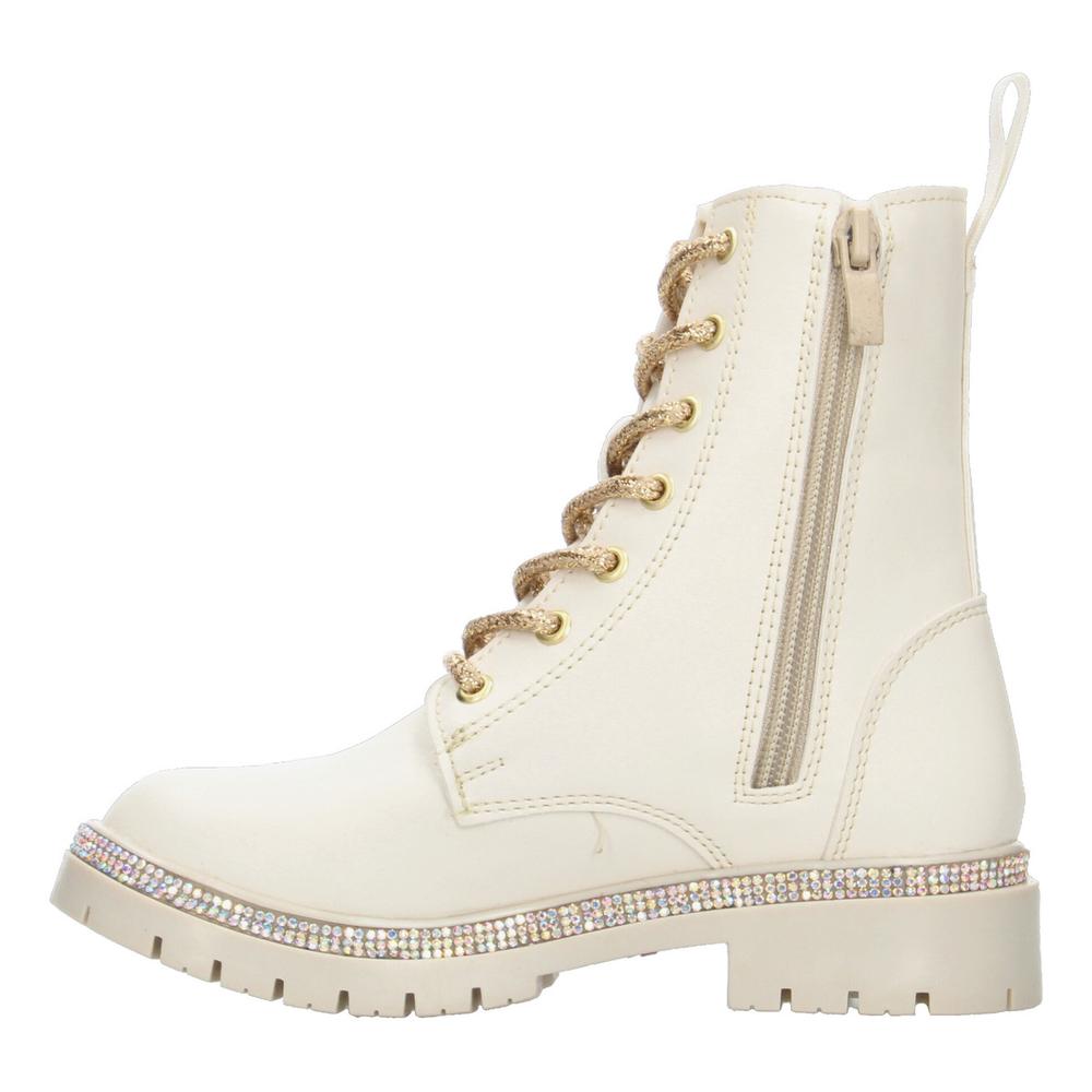 Foto 6 pulgar | Botines Niña Tropicana Beige Casual Borcegos Cinta Ajustable Beige