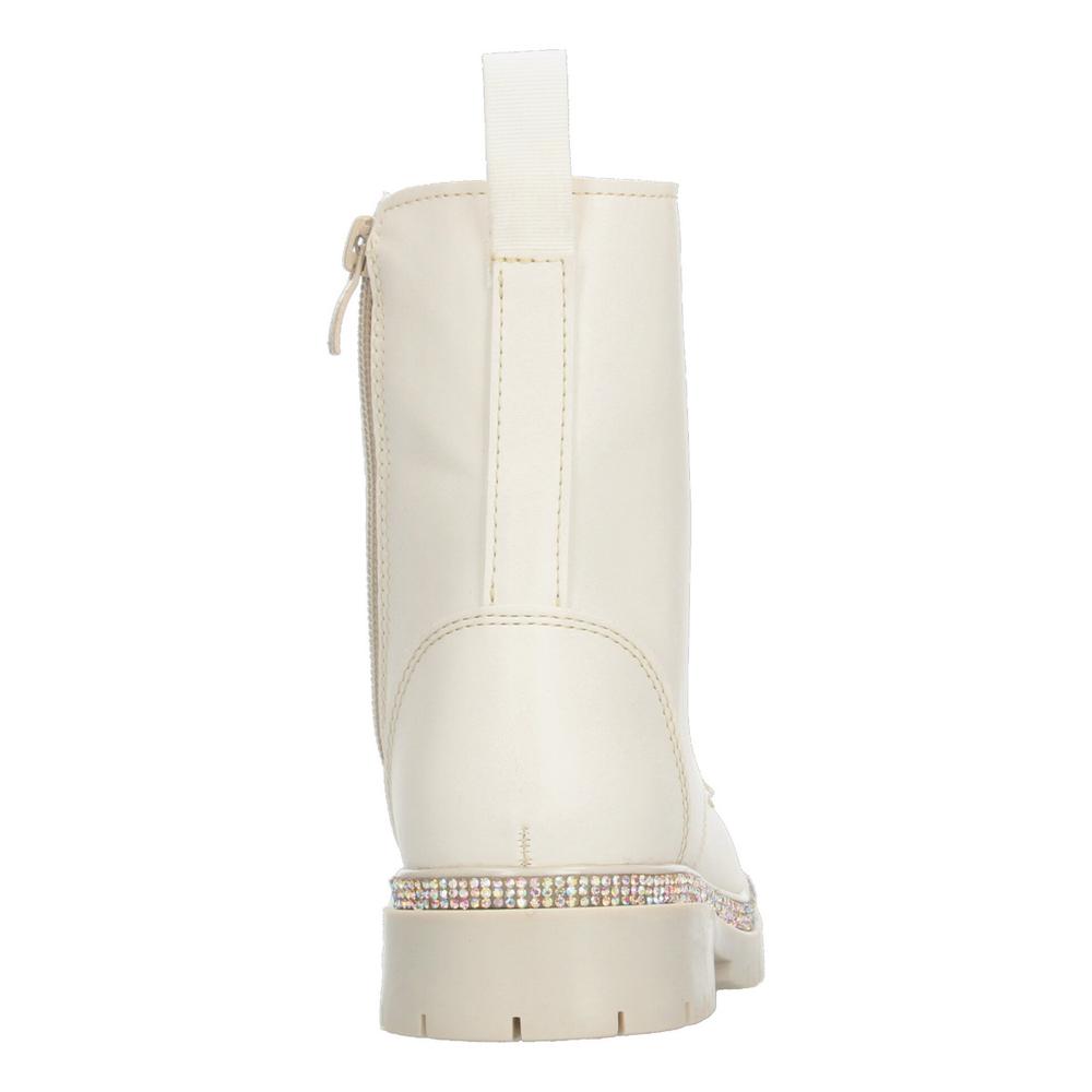 Foto 8 pulgar | Botines Niña Tropicana Beige Casual Borcegos Cinta Ajustable Beige