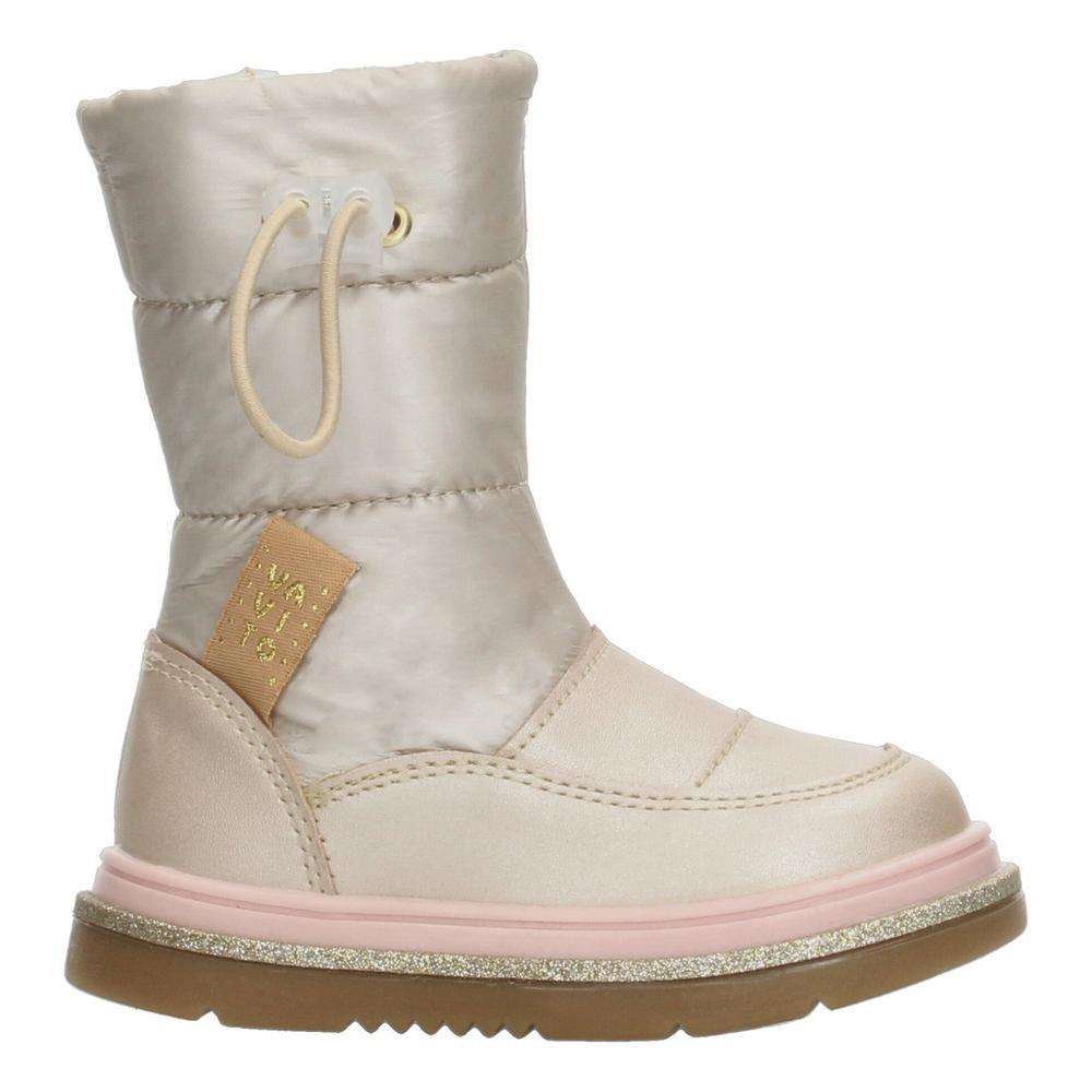 Foto 2 pulgar | Bota Vavito Beige Para Niña [vvv1096] Beige