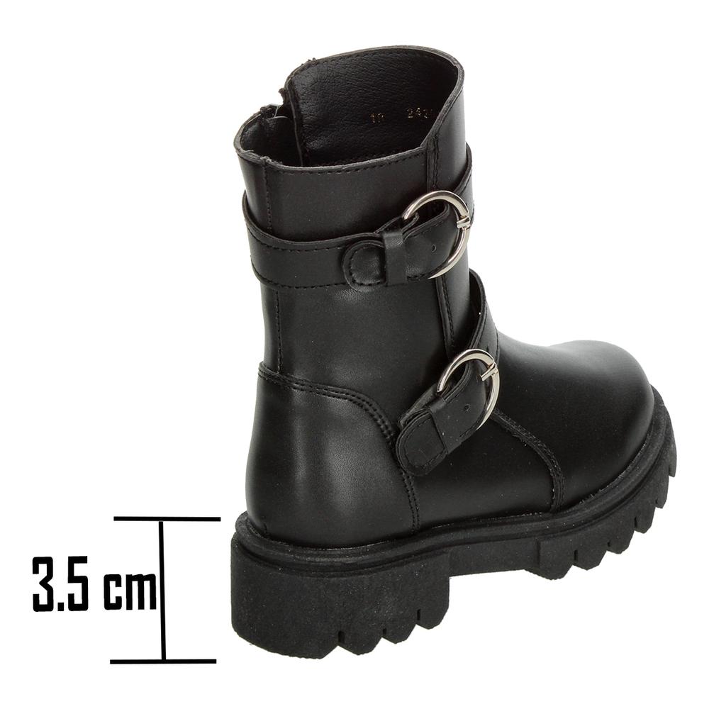 Foto 4 pulgar | Bota Jakuna Negro Para Niña T18-22 [jak369] Negro